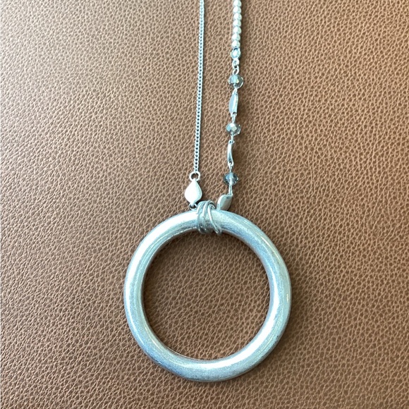 Cato Jewelry - Cato Silver Geometric Necklaces